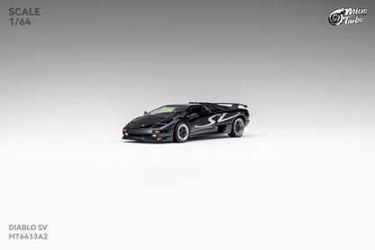 (Pre-Order) Microturbo 1/64 Custom Diablo SV - Metallic Black