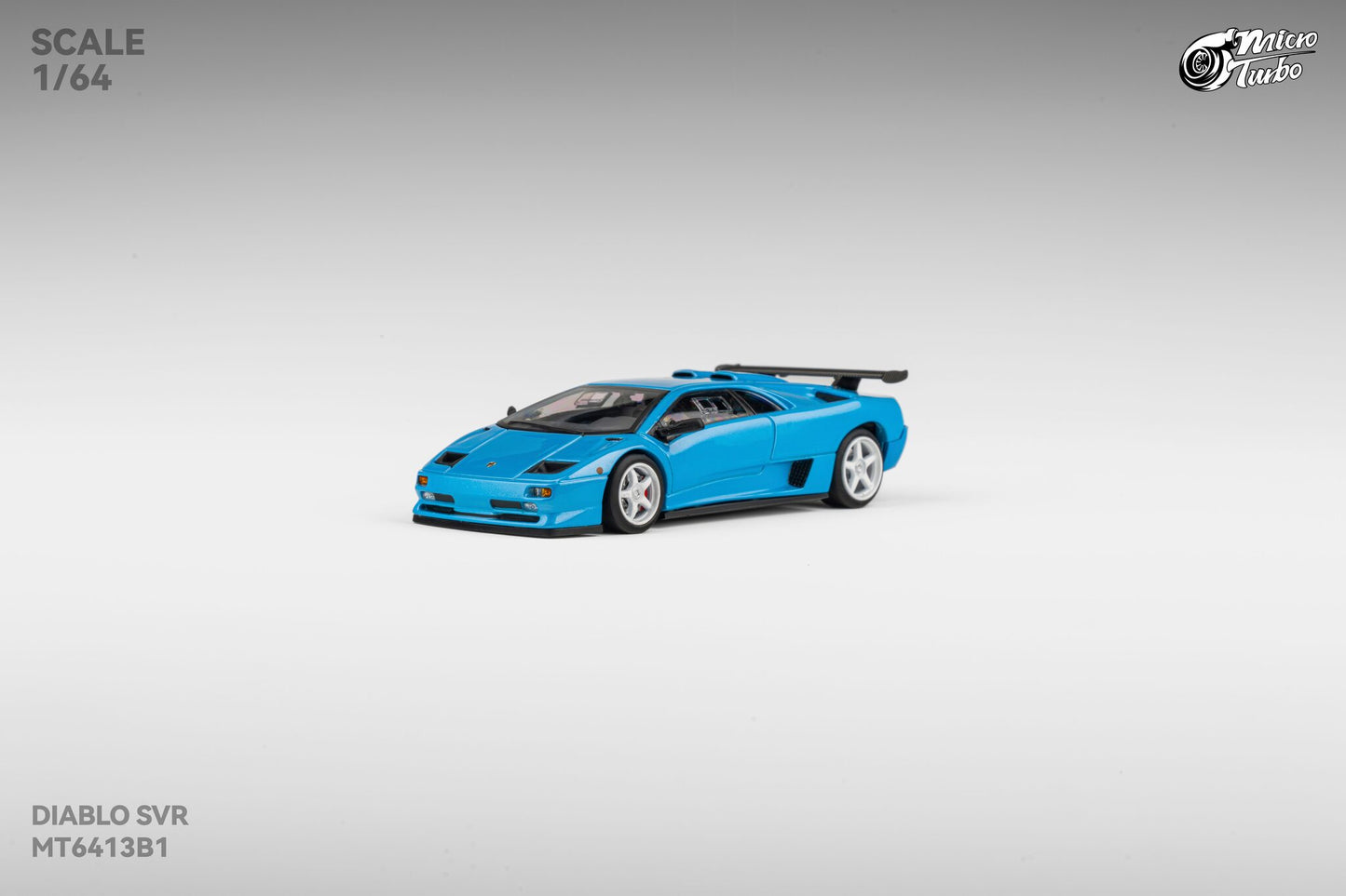 (Pre-Order) Microturbo 1/64 Custom Diablo SVR - Metallic Blue