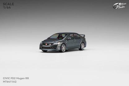 (Pre-Order) MicroTurbo - 1/64 Custom FD2 MUGEN RR - Metallic Grey