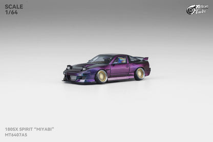 (Pre-Order) Microturbo - 1/64 Custom 180SX Spirit Miyabi - Purple Chameleon