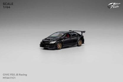 (Pre-Order) Microturbo - Custom FD2 J’S Racing - Metallic Black