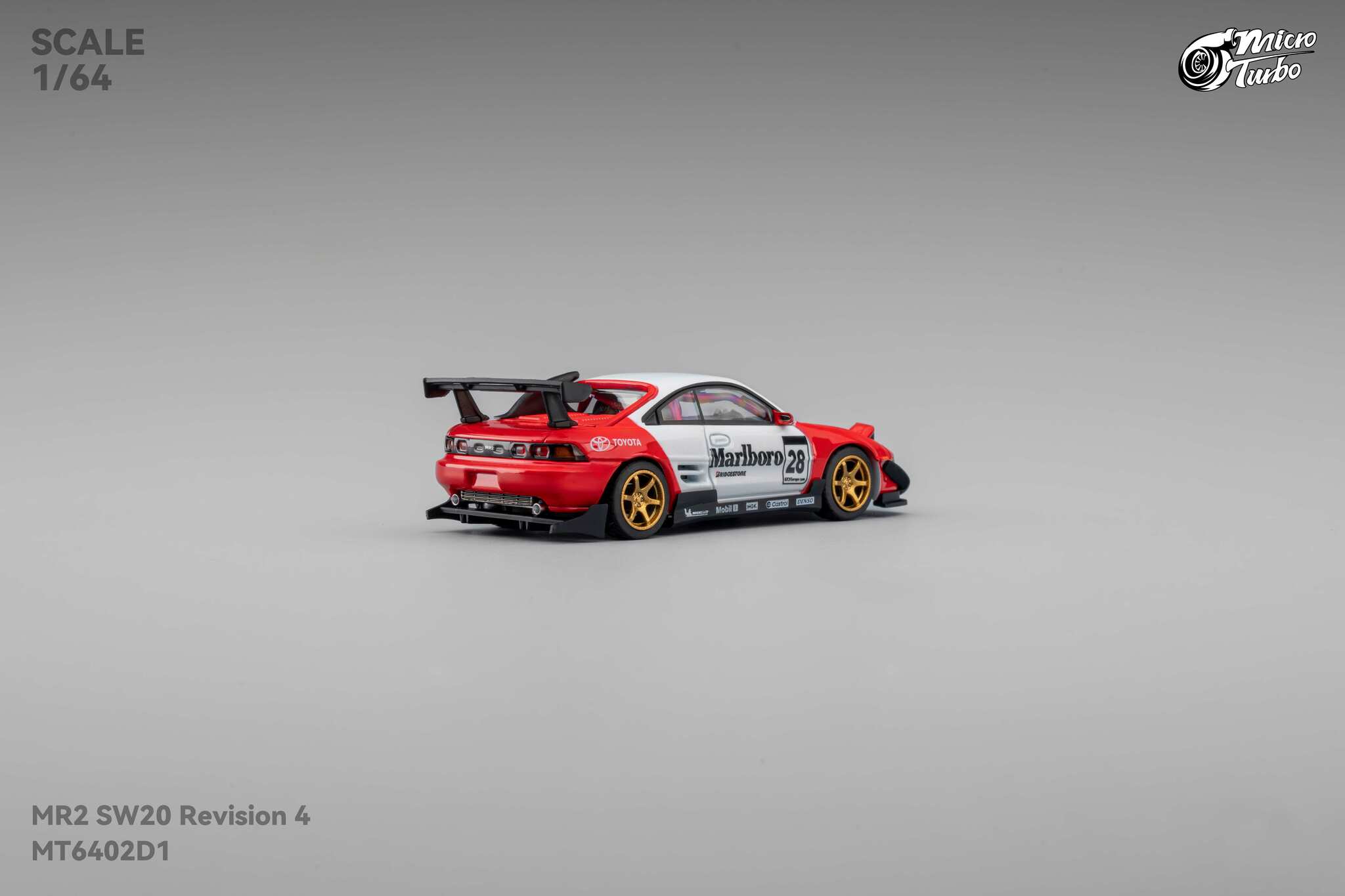 Pre-Order) MicroTurbo - 1/64 Custom MR2 - Marlboro Livery – Microturbo