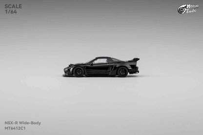 (Pre-Order) MicroTurbo - 1/64 Custom NSX Wide Body - Gloss Black