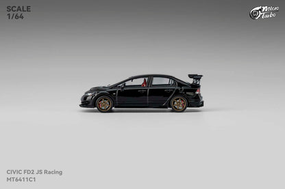 (Pre-Order) Microturbo - Custom FD2 J’S Racing - Metallic Black