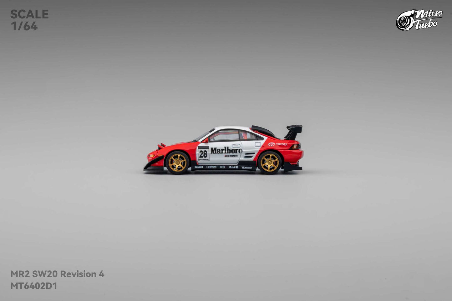 (Pre-Order) MicroTurbo - 1/64 Custom MR2 - Marlboro Livery
