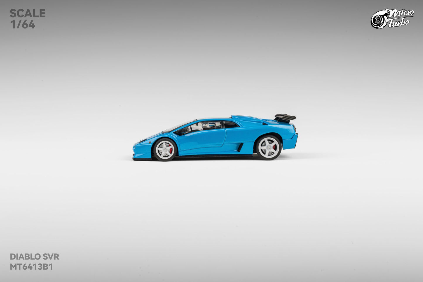 (Pre-Order) Microturbo 1/64 Custom Diablo SVR - Metallic Blue