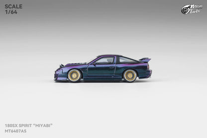 (Pre-Order) Microturbo - 1/64 Custom 180SX Spirit Miyabi - Purple Chameleon