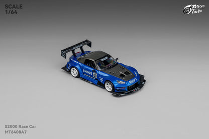 (Pre-Order) MicroTurbo - 1/64 Custom S2000 Racing - Candy Blue
