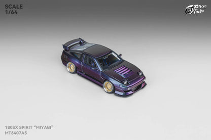 (Pre-Order) Microturbo - 1/64 Custom 180SX Spirit Miyabi - Purple Chameleon