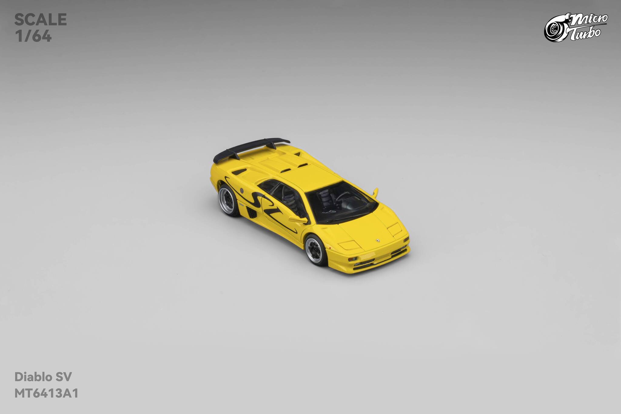 Microturbo - 1/64 Custom Diablo SV - Metallic Yellow