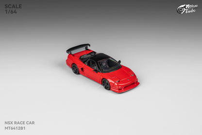 (Pre-Order) Microturbo - 1/64 Custom NSX Race Car - Classic Red