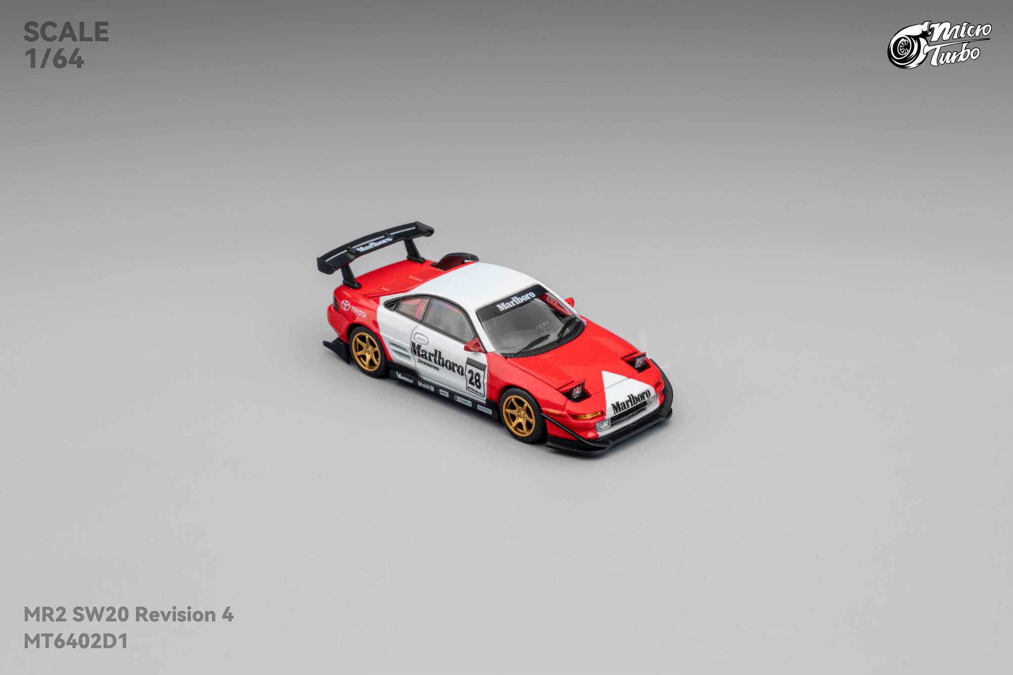 Pre-Order) MicroTurbo - 1/64 Custom MR2 - Marlboro Livery – Microturbo