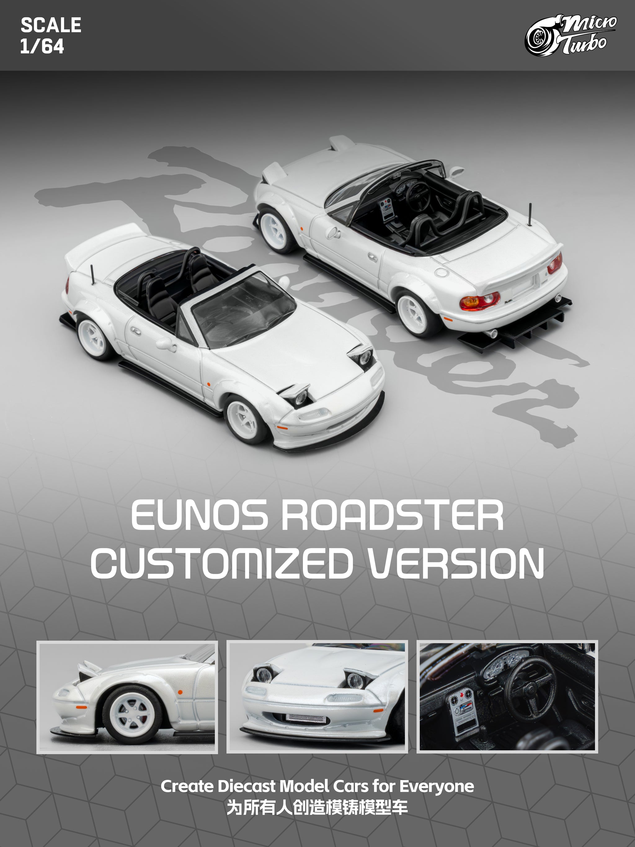 Microturbo | Premium 1/64 Diecast Model Car Maker
