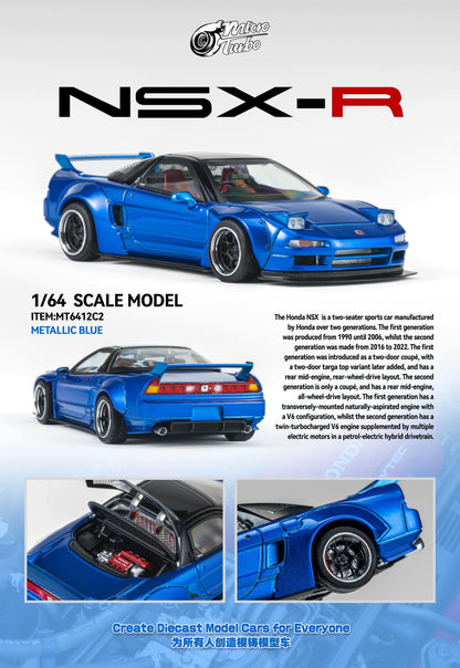 (Pre-Order) Microturbo 1/64 Custom NSX Wide Body - Candy Blue
