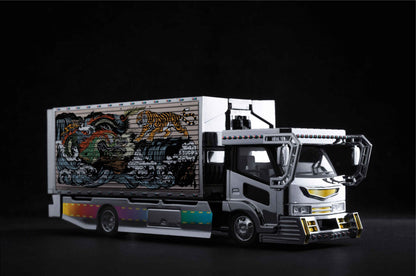 Microturbo Dekotora Ukiyoe Style Decals - Warrior/Wave/Dragon( Decal Only! Truck not included!)