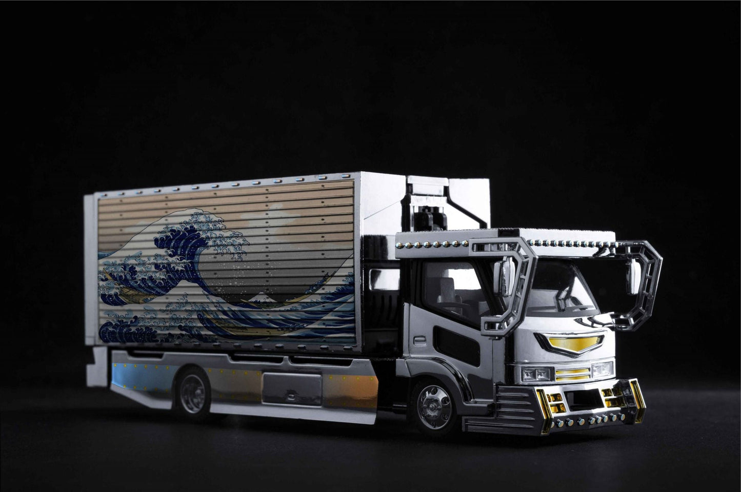 Microturbo Dekotora Ukiyoe Style Decals - Warrior/Wave/Dragon( Decal Only! Truck not included!)