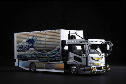 Microturbo Dekotora Ukiyoe Style Decals - Warrior/Wave/Dragon( Decal Only! Truck not included!)