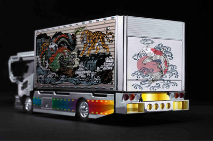 Microturbo Dekotora Ukiyoe Style Decals - Warrior/Wave/Dragon( Decal Only! Truck not included!)