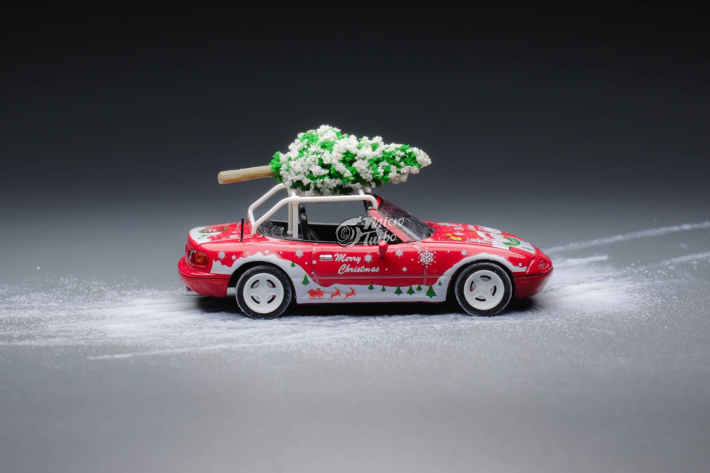 Microturbo 1/64 Custom MX5 Christmas Edition